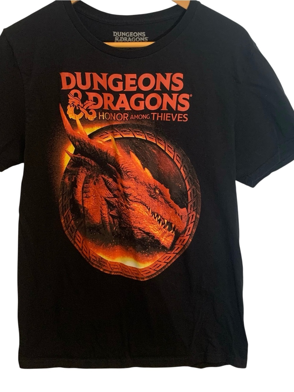 Dungeons and Dragons T Shirt Black Sz Med